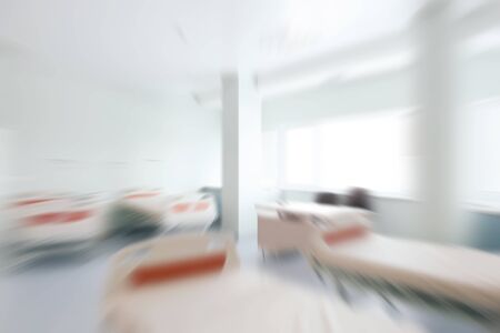 Interior of empty hospital ward.の写真素材