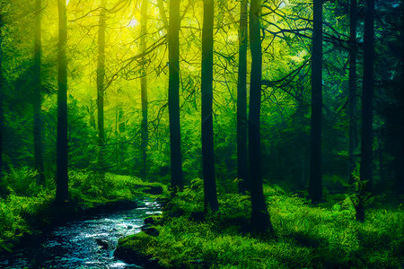 Illustrative image of Green Energy conceptの写真素材