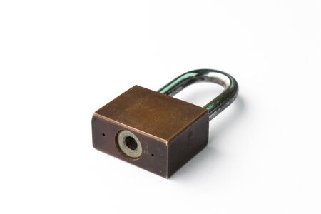 Master key on white background.の写真素材
