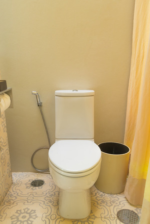 The bathroom a Boutique style in the sea with a beautiful interior hotel.の写真素材