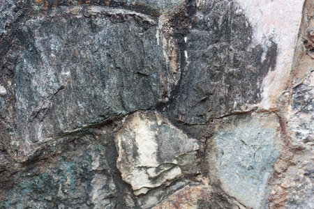 Colorful natural stones Nature texture and background. Rock texture.の写真素材