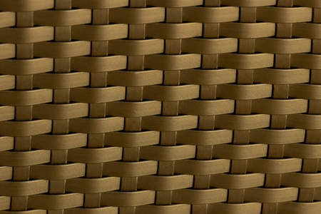 Abstract texture background of the bamboo wall color gold, Bamboo weave.の写真素材