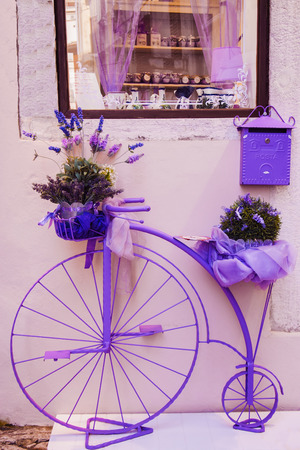 lavender bicycleのeditorial素材