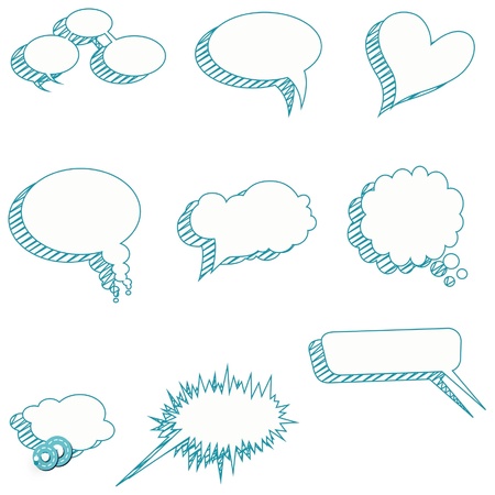 Speech bubbles vector speech bubble speech bubble icon speech bubble 3d speech bubbles setのイラスト素材