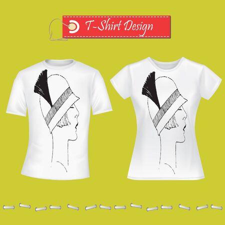 T-Shirt Designのイラスト素材