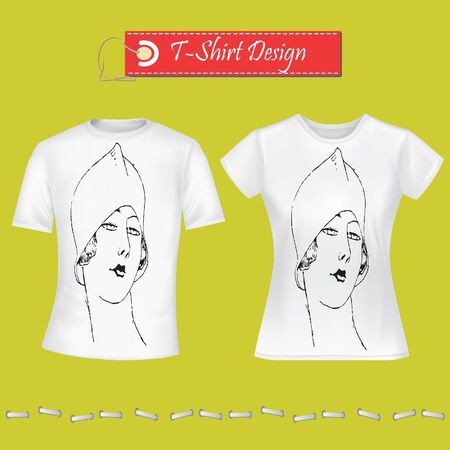 T-Shirt Designのイラスト素材
