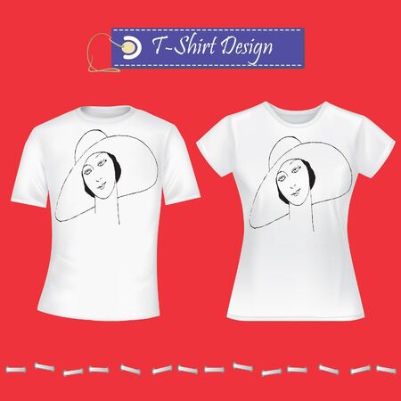 T-Shirt Designのイラスト素材