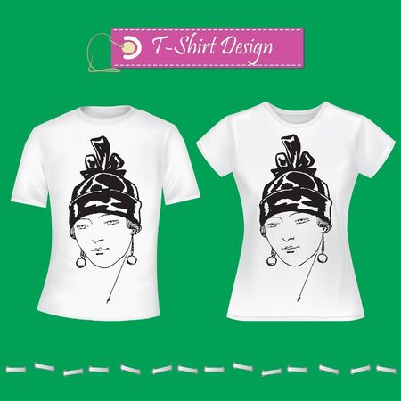 T-Shirt Designのイラスト素材