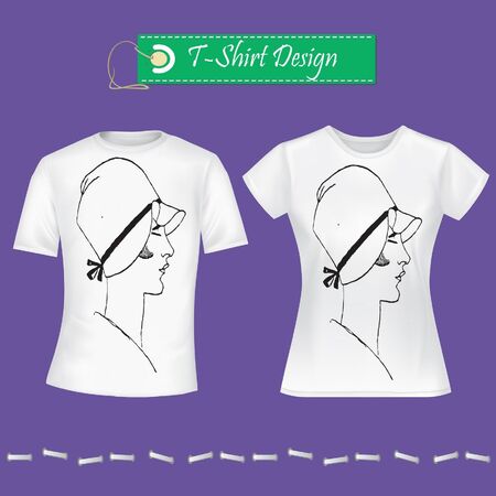 T-Shirt Designのイラスト素材