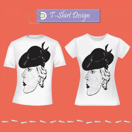 T-Shirt Designのイラスト素材