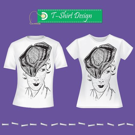 T-Shirt Designのイラスト素材
