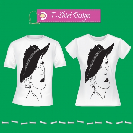 T-Shirt Designのイラスト素材
