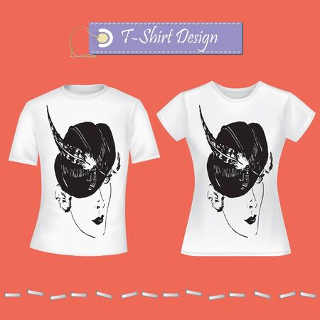T-Shirt Designのイラスト素材