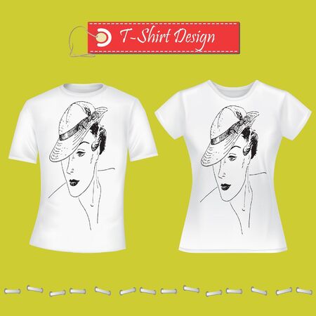 T-Shirt Designのイラスト素材