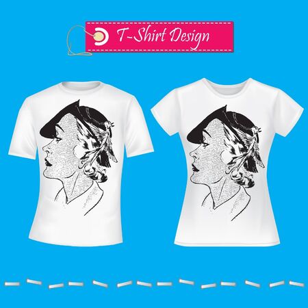 T-Shirt Designのイラスト素材