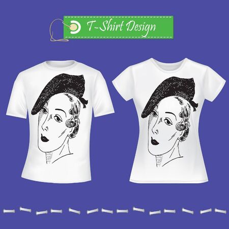 T-Shirt Design のイラスト素材