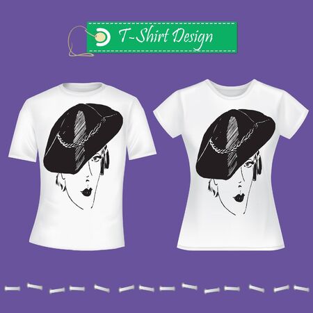 T-Shirt Designのイラスト素材