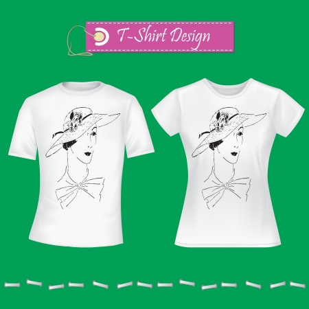 T-Shirt Designのイラスト素材
