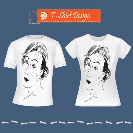 T-Shirt Designのイラスト素材