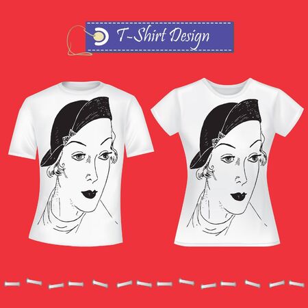 T-Shirt Designのイラスト素材