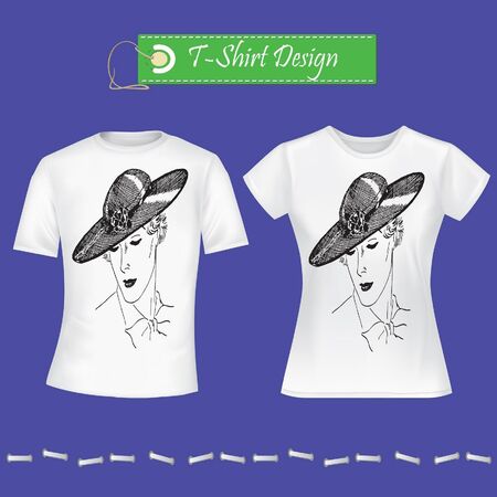 T-Shirt Designのイラスト素材