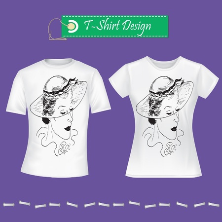 T-Shirt Designのイラスト素材