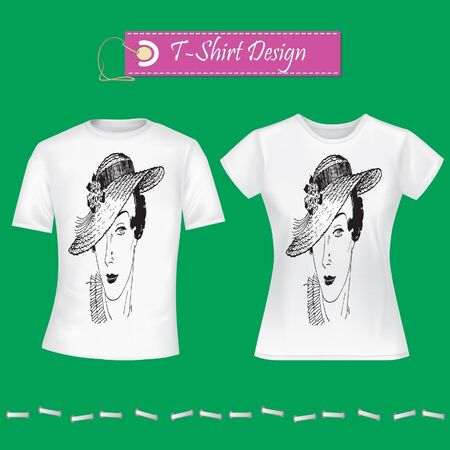 T-Shirt Designのイラスト素材