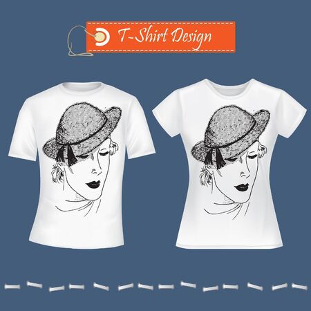 T-Shirt Designのイラスト素材