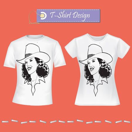 T-Shirt Designのイラスト素材