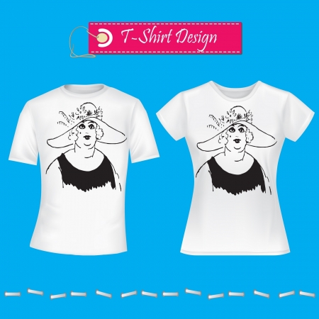 T-Shirt Designのイラスト素材