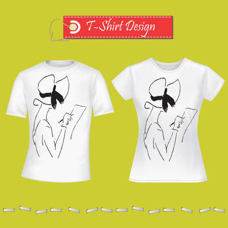 T-Shirt Designのイラスト素材