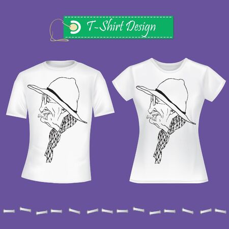 T-Shirt Design のイラスト素材