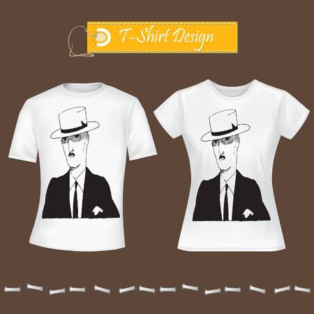 T-Shirt Design のイラスト素材