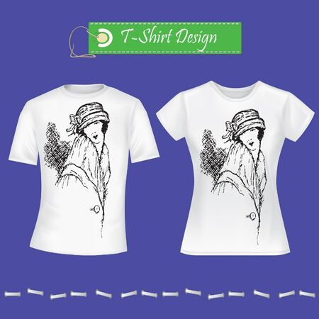 T-Shirt Designのイラスト素材