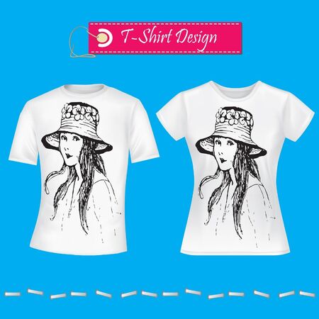 T-Shirt Designのイラスト素材