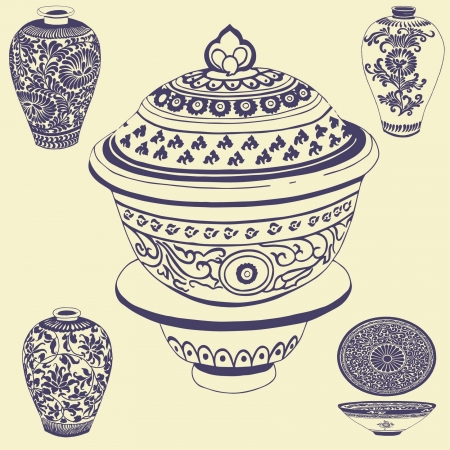 old vintage illustrationのイラスト素材