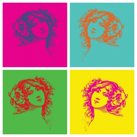 pop artのイラスト素材