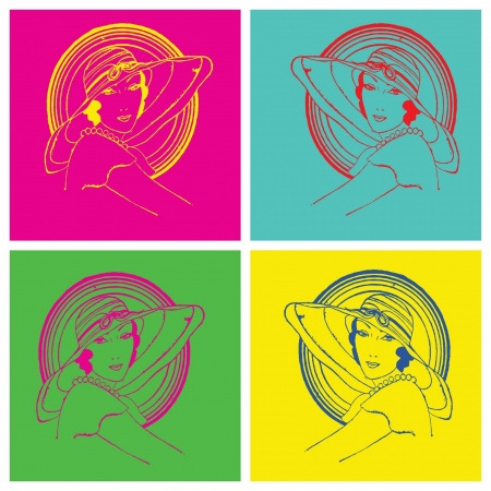 pop artのイラスト素材
