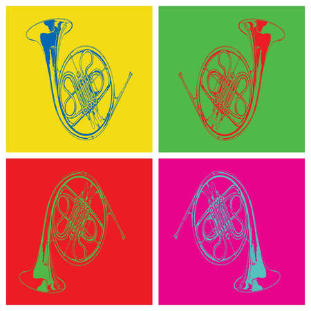pop artのイラスト素材