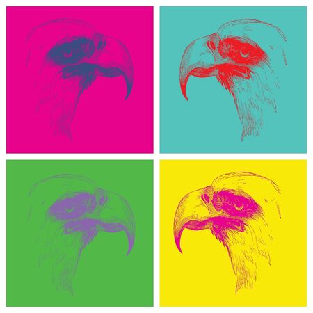 pop art background のイラスト素材