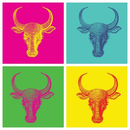 pop art backgroundのイラスト素材