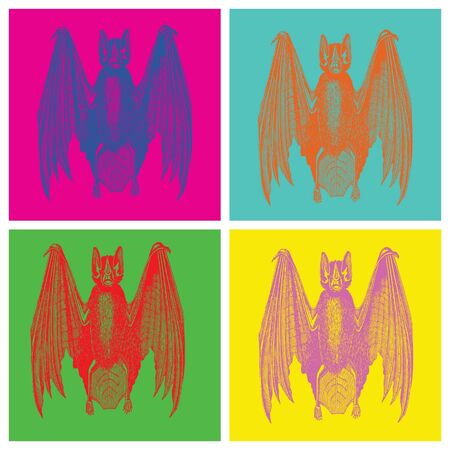 pop art backgroundのイラスト素材