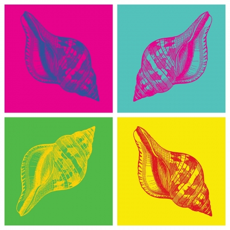 pop art background のイラスト素材