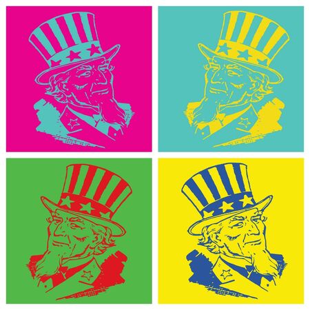pop art backgroundのイラスト素材