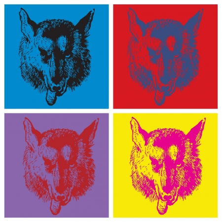 pop art background のイラスト素材