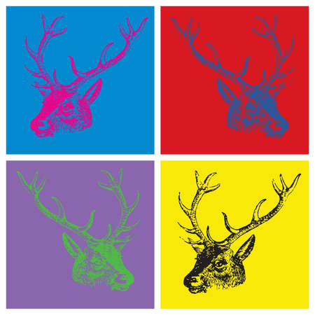 pop art background のイラスト素材