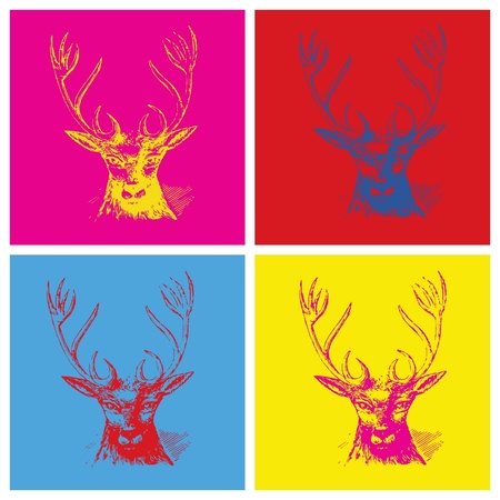 pop art backgroundのイラスト素材