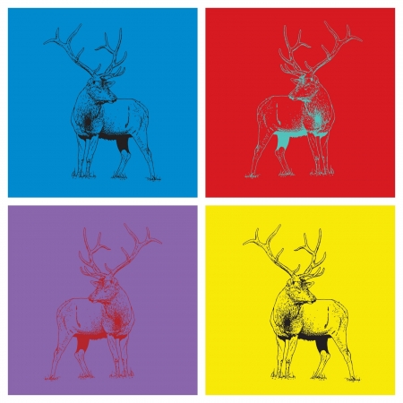 pop art backgroundのイラスト素材