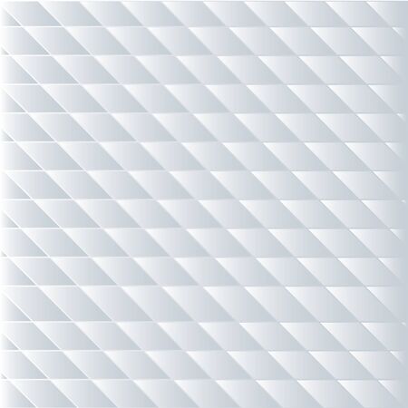 Abstract Background of Seamless Geometric White 3D Designのイラスト素材