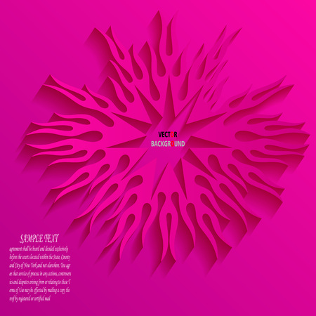 Background Abstract 3D Design illustrations Borders Element Pinkのイラスト素材